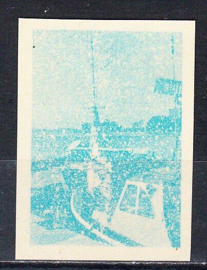 W RATTLESNAKE ISLAND 03v (1) DEFINITIVE IMPERF PALE BUE BLACK INSCRIPT MISSING