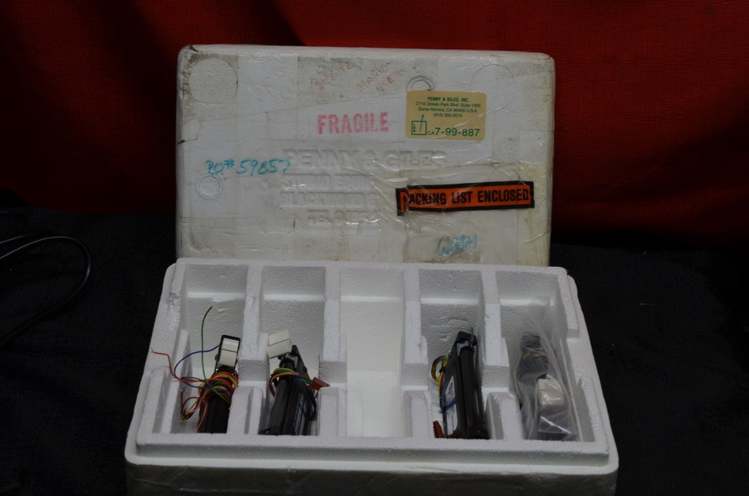 lot of 4 new old stock NOS Penny Giles faders PGF4220/C/U/----/A PGF 4220 radio