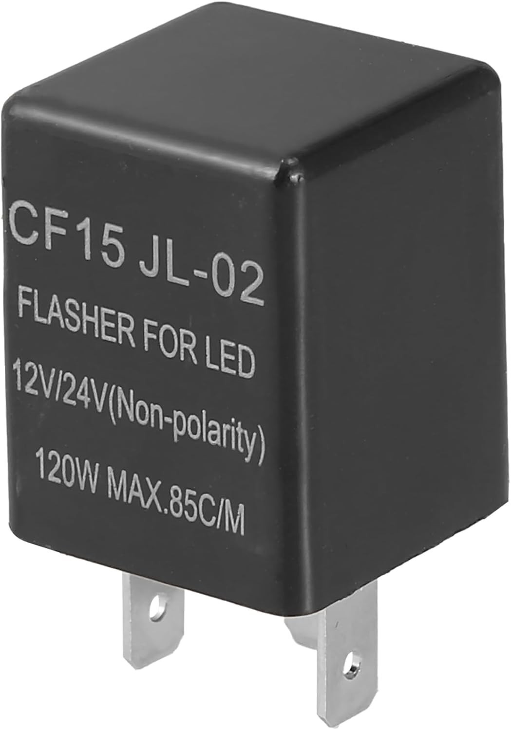 VekAuto CF15 JL02 LED Flasher Relay Turn Signal Fix Universal for Non-Polarity