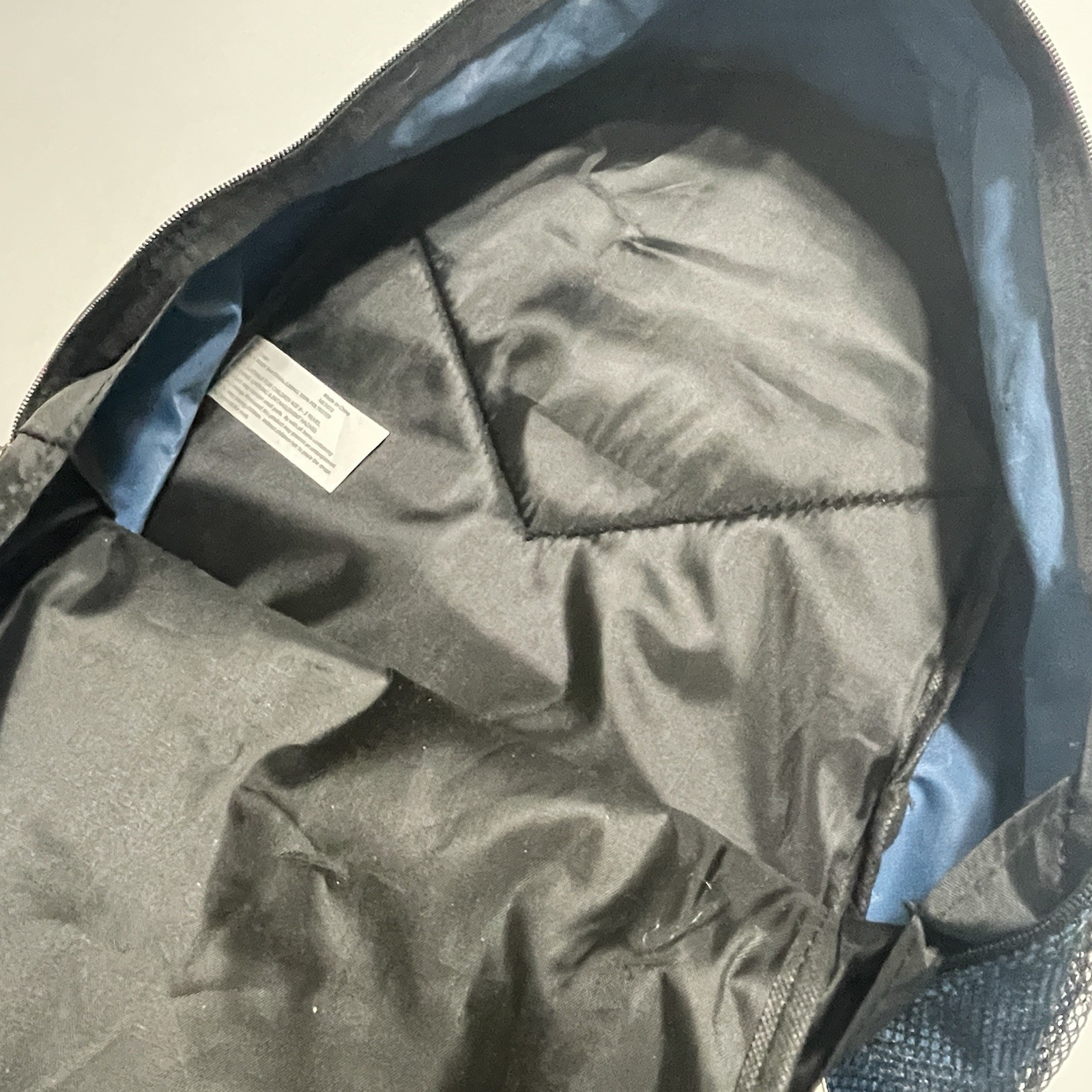 Summit Ridge Blue Black Back Pack 18x15 NWT