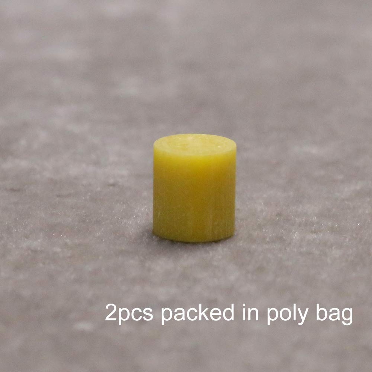 Bakelite Pool Cue Ferrule Billiard Cue Stick Ferrules 2Pcs yellow