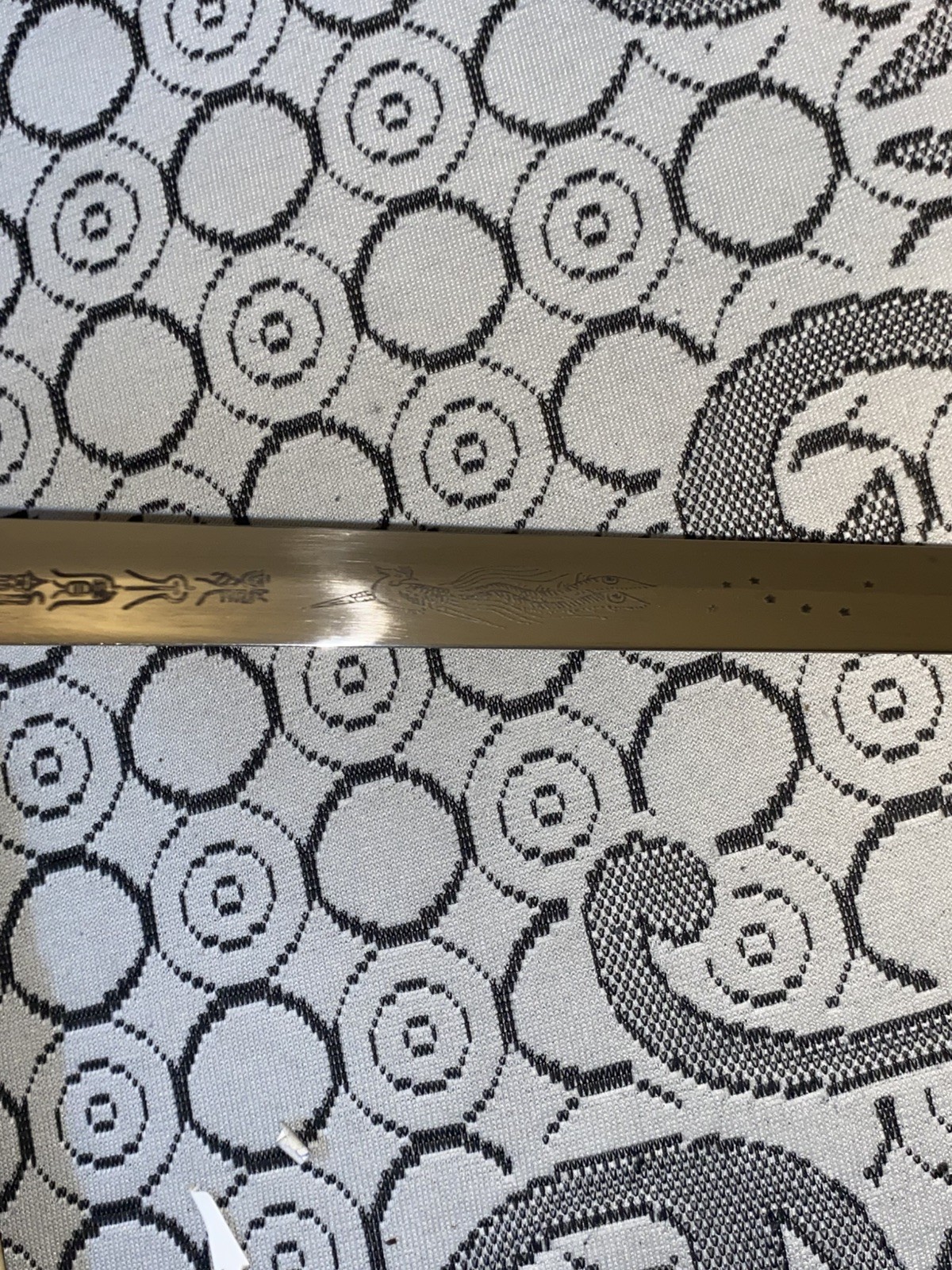Rare Chinese dagger sword with holder