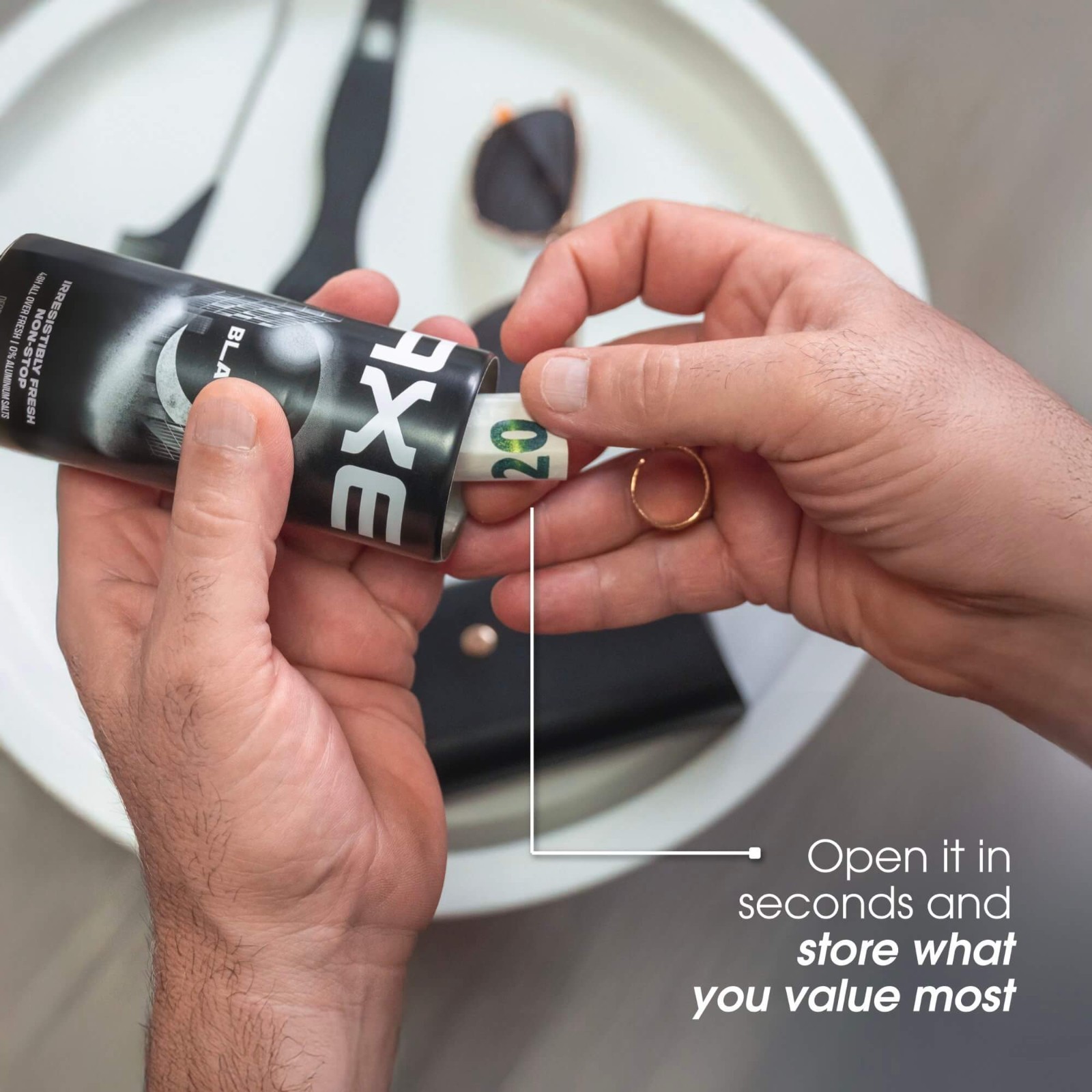 Deodorant Hidden Compartment | Secret Stash Box | Diversion Safe
