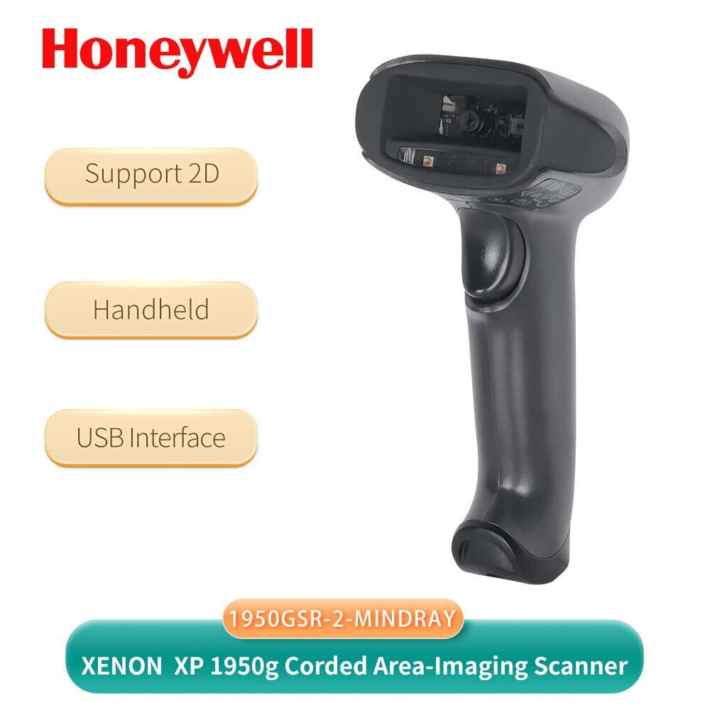 Honeywell Xenon 1950GSR-2-Mindray 1D 2D Image Reader Barcode Scanner USB Cable
