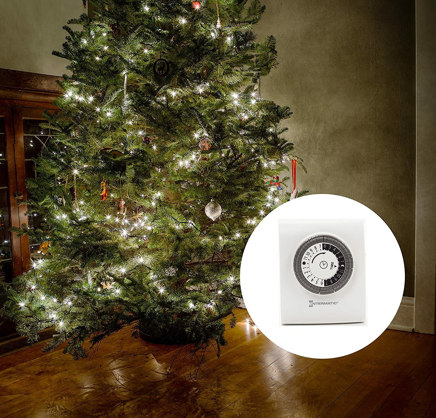 Intermatic TN812K 15-Amp Heavy Duty Indoor Timer 24 Hr NEW Sealed Package