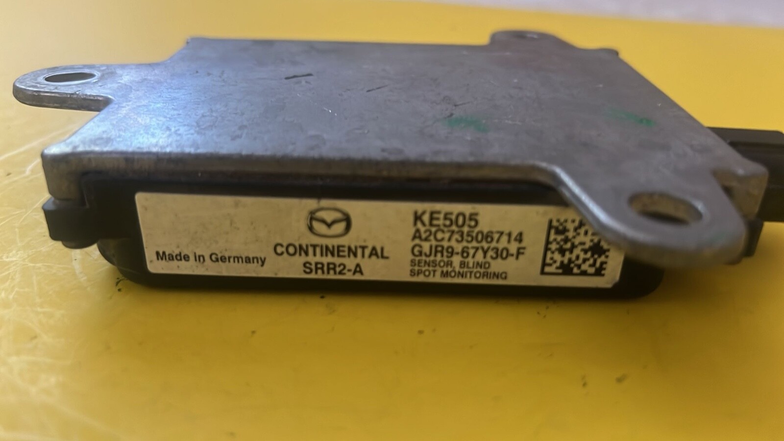 14 15 16 MAZDA 3 REAR BLIND SPOT RADAR MODULE GJ189 67Y30 F