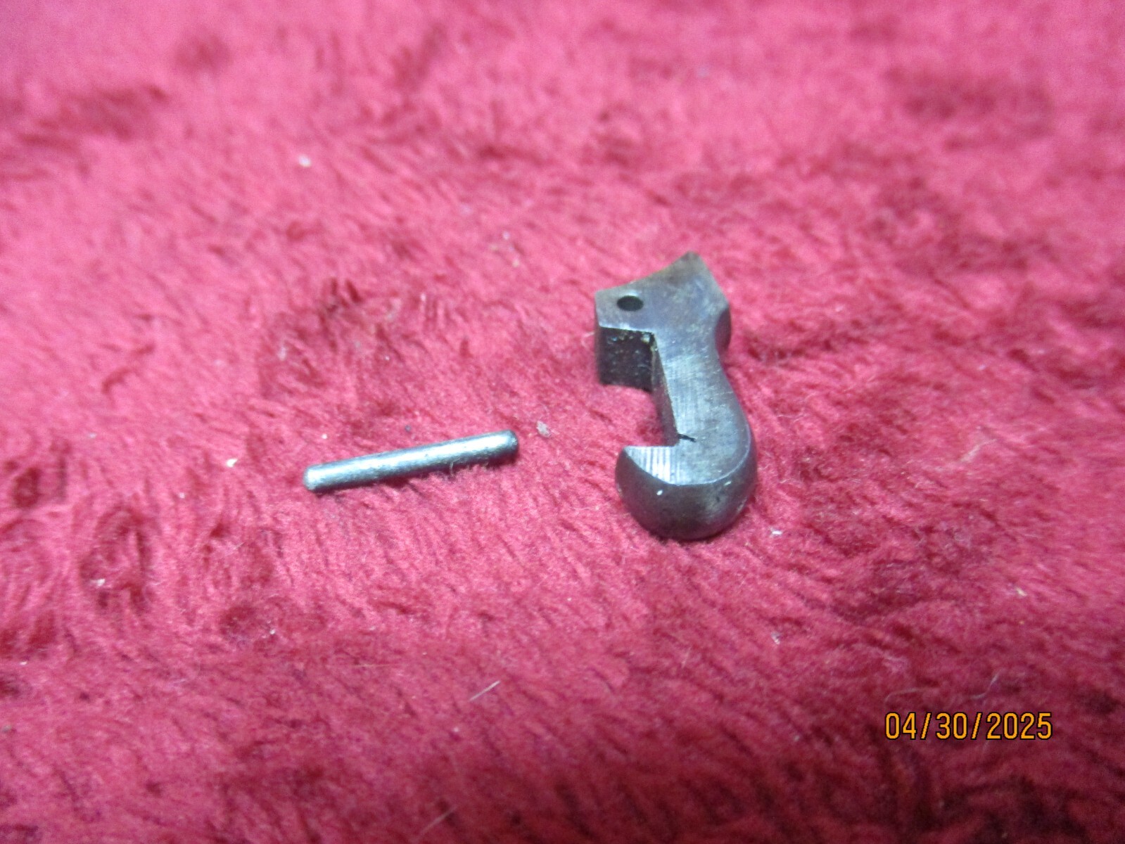 Smith & Wesson Model No. 1, 2nd Issue 22 Short, 1860 to 1868, PART: Trigger w/pn