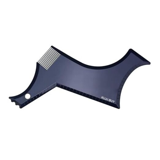 Beard Shaping Tool with Template and Edger for Symmetric Jaw, Cheek and Neck