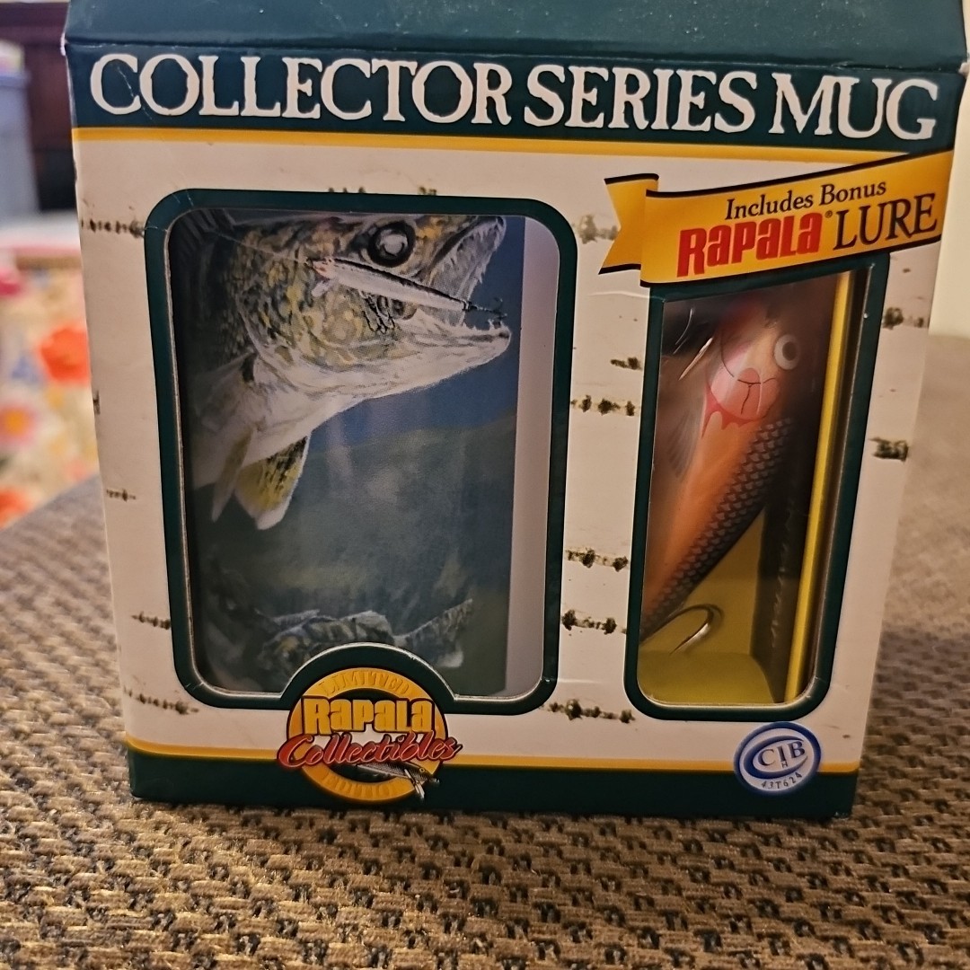 Rapala Mug & Fish Lure Rattlin Fatrap Limited EditionCollector SeriesNEW In Box