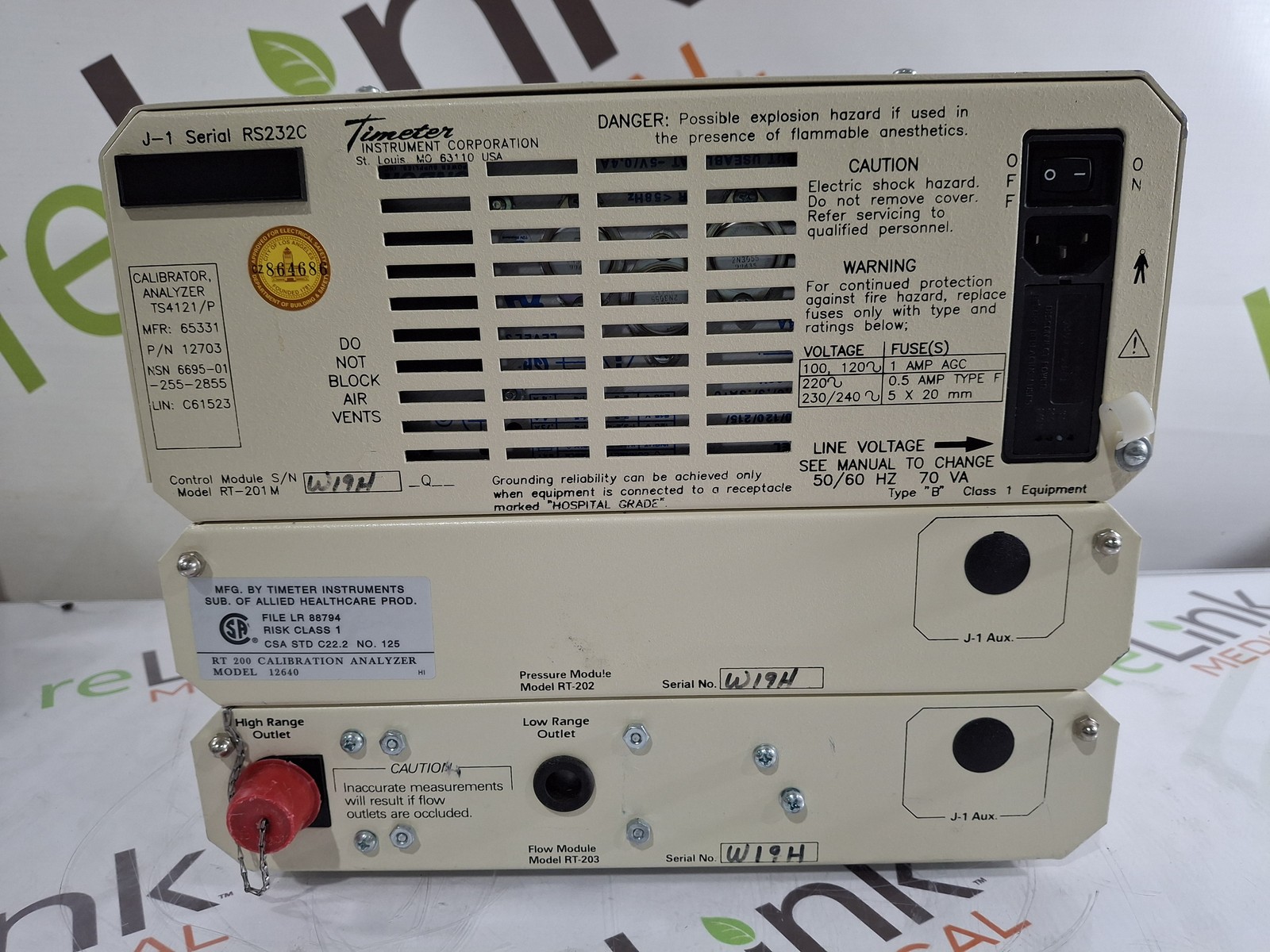 Timeter Instrument Corporation RT-200 Calibration Analyzer
