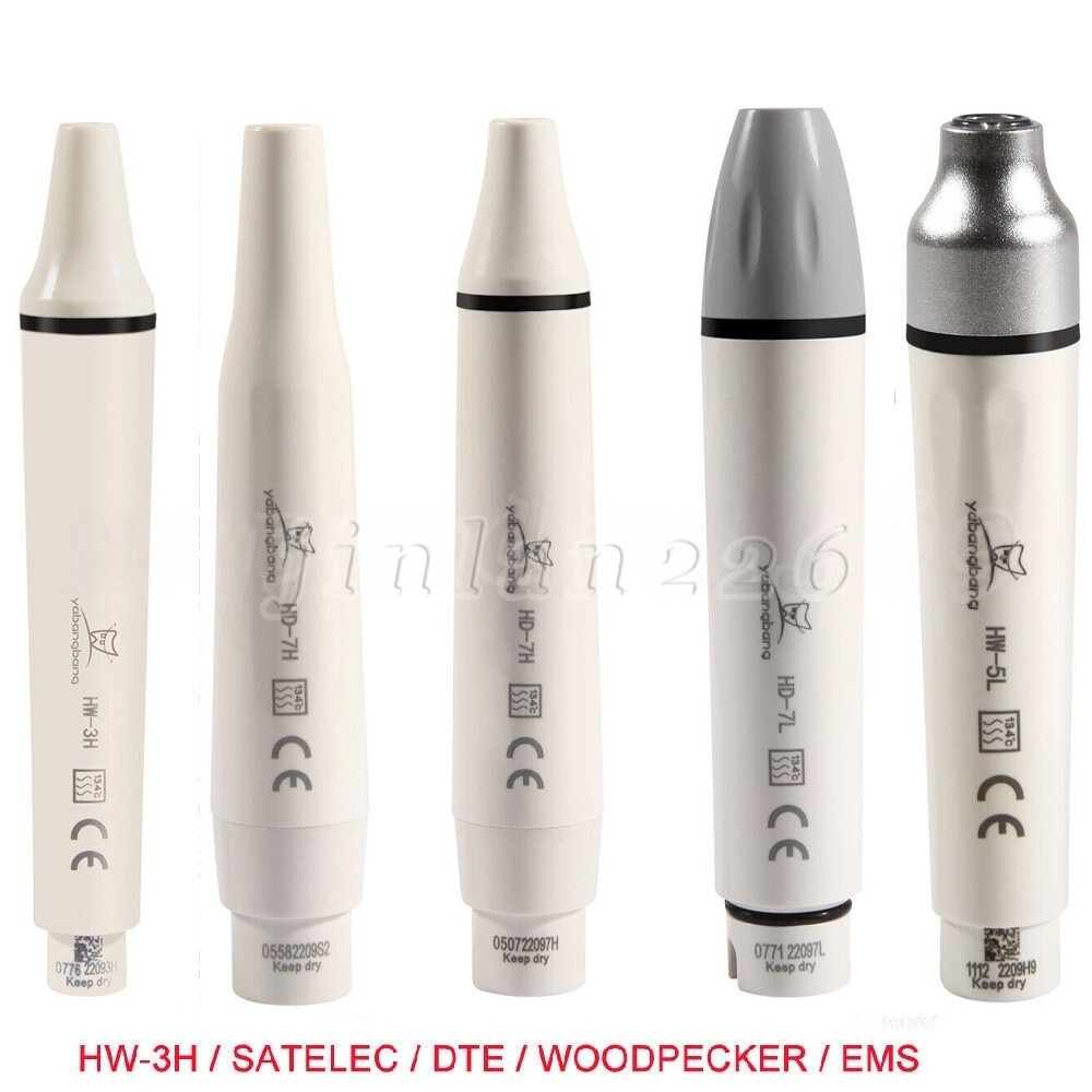 Dental Detachable Ultrasonic Piezo Scaler Handpiece LED Light/Cable Tube Hose DL