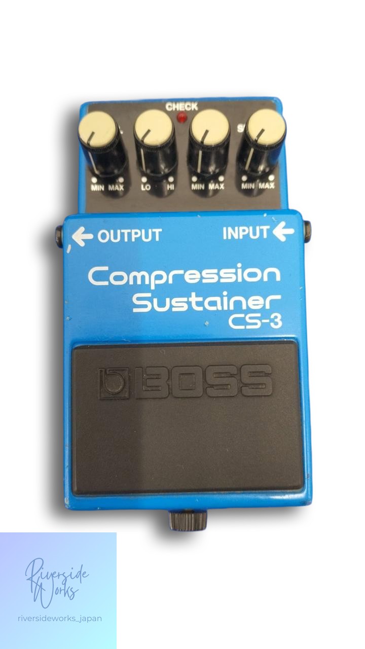 BOSS CS-3 Compression Sustainer Effects Pedal Used