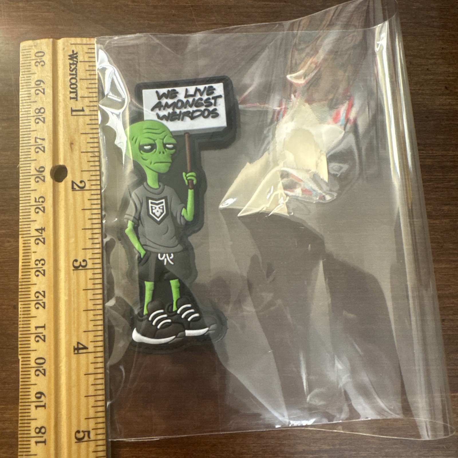 Morale Patch PVC We Live Amongst Weirdos