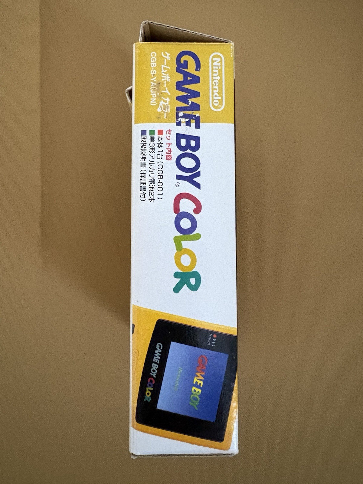 Nintendo Game Boy Color Handheld System - Yellow