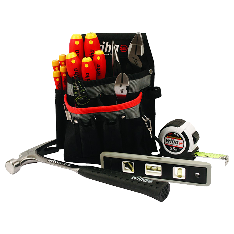 Wiha 32934 Electrician's Apprentice Tool Set 16-Piece