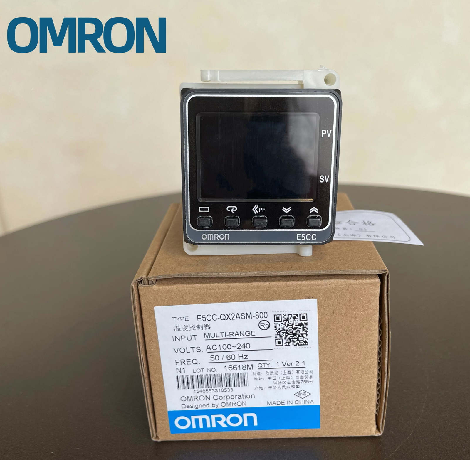 OMRON Temperature Controller E5CZ-R2MTD E5CZ-Q2MTD E5C4