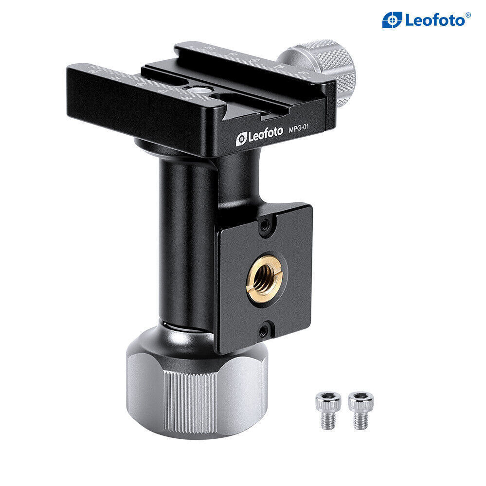 Leofoto MPG-01 Monopod Head Side Mount | 360° Panning / Arca
