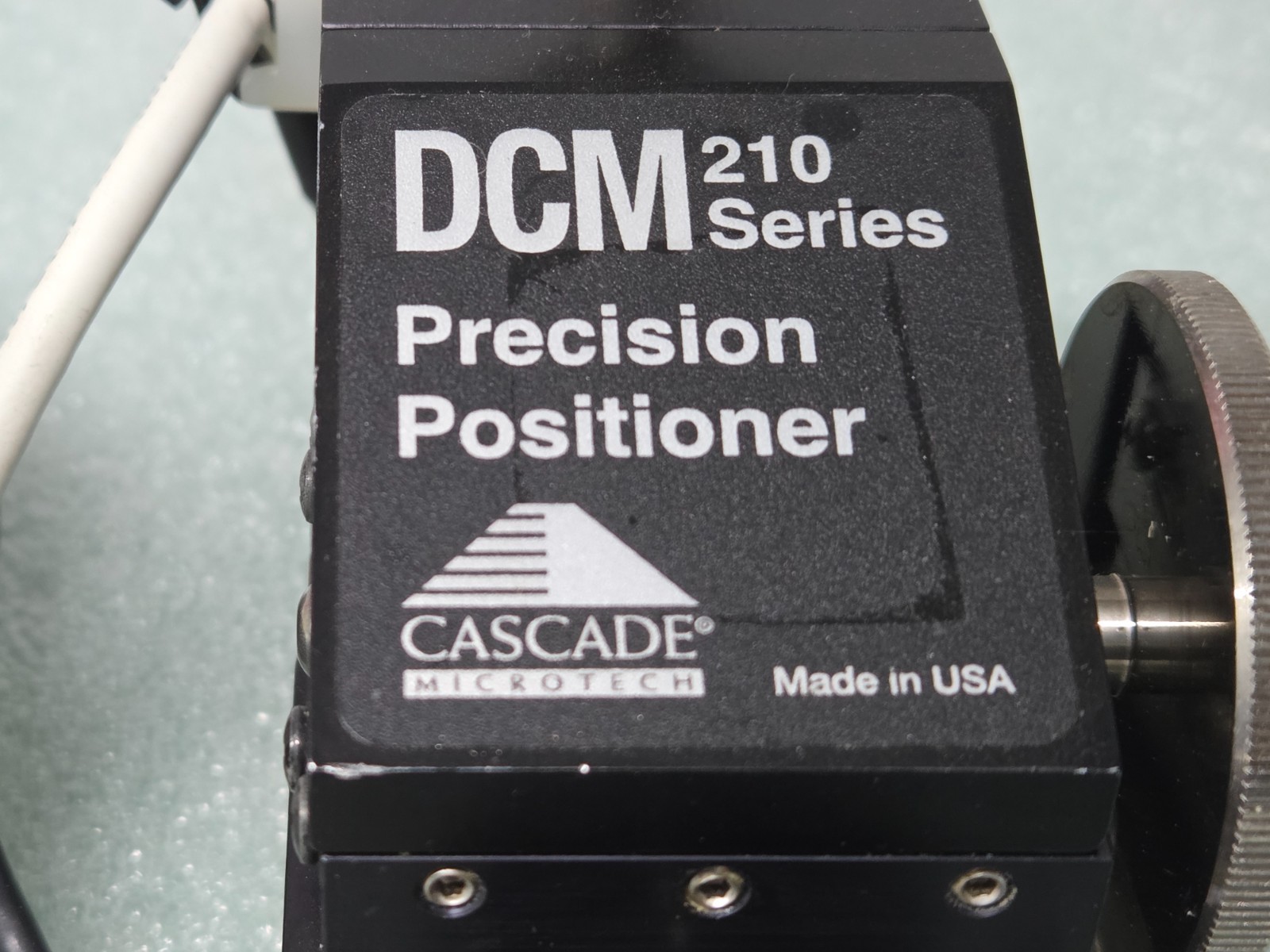 CASCADE MICROTECH DCM 210 PRECISION POSITIONER