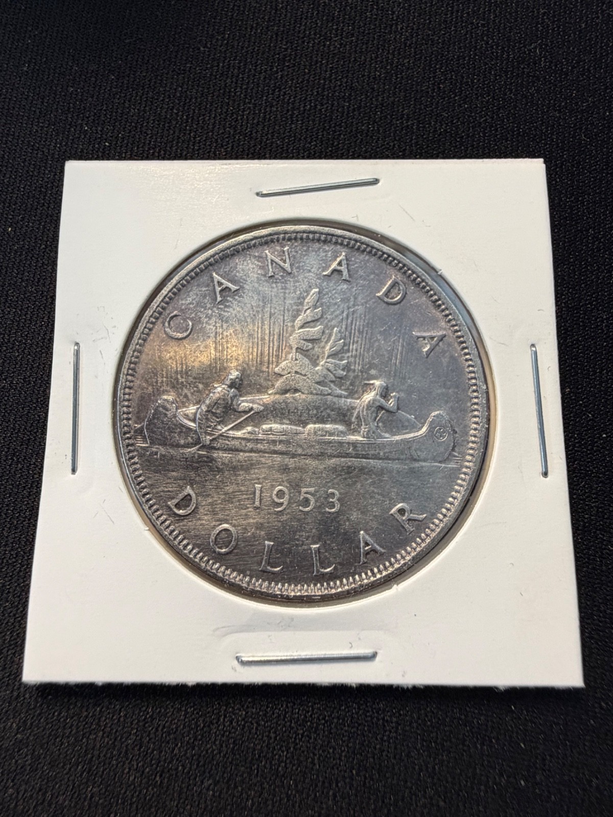 1953 Canadian Silver Dollar Coin