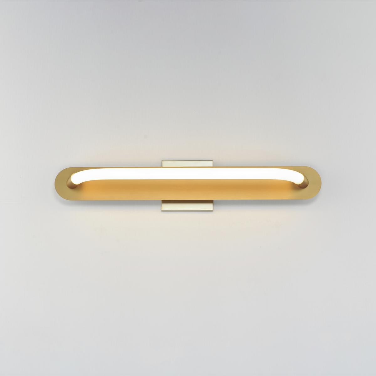 ET2 Contemporary Lighting E23432-01GLD Loop Wall Sconce Gold