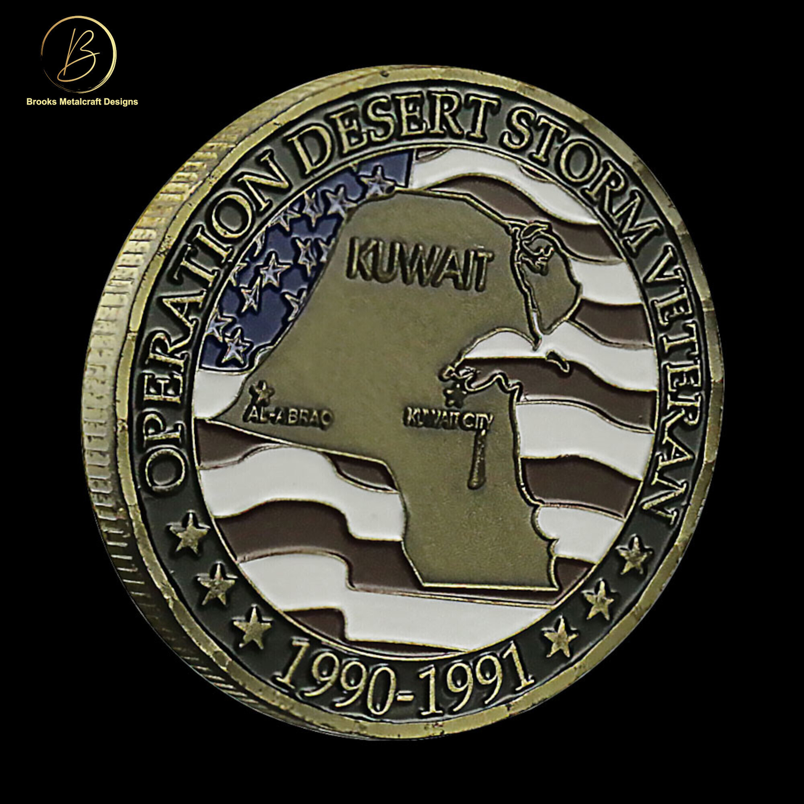 Operation Desert Storm Veteran Challenge Coin