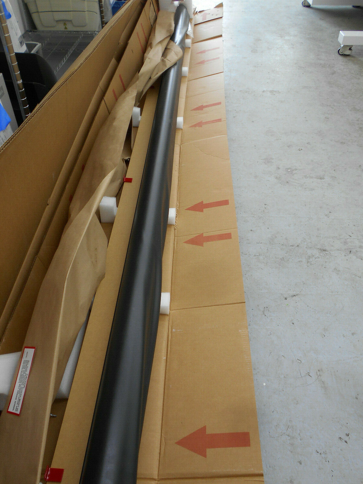 DA-LITE 21126C TENSIONED ADVANTAGE FABRIC & ROLLER REPLACEMENT SCREEN 90"Hx144"W