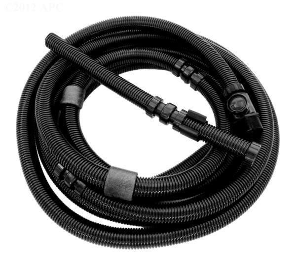 Polaris Feed Hose, W/UWF, Black