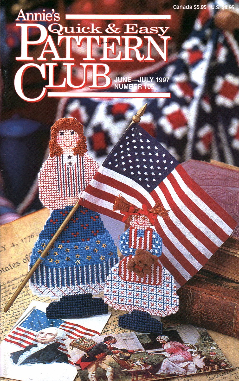 Annie's Quick & Easy Pattern Club Magazine | June-July 1997 No. 105