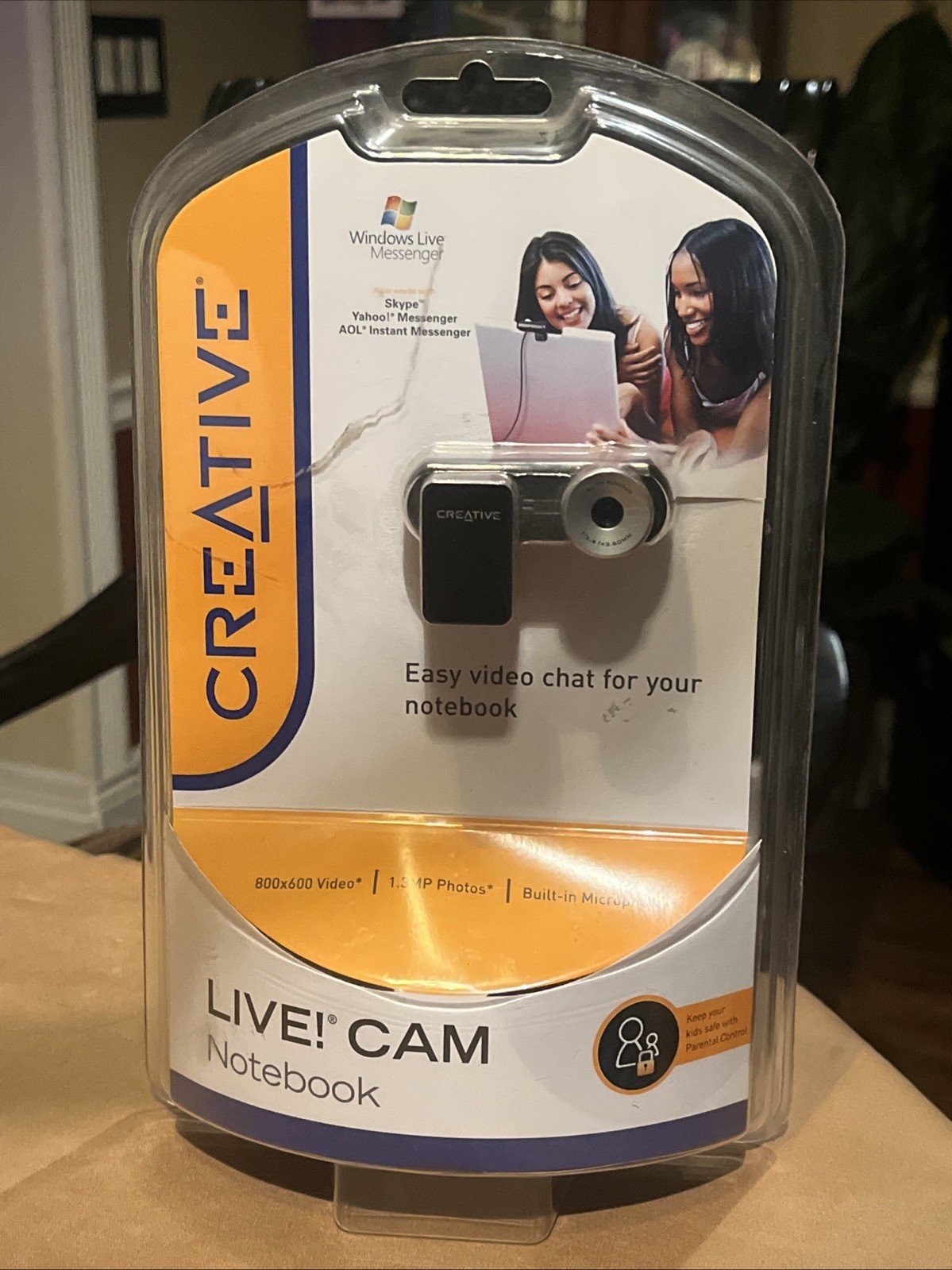 Creative VF0470A Live Cam Notebook Camera Brand New