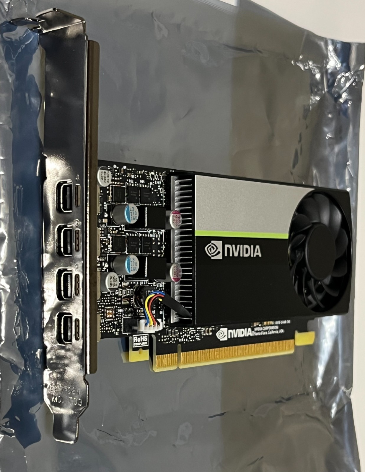 **NVIDIA T1000 8GB GDDR6 Graphics Card- New in original packaging, no OEM box