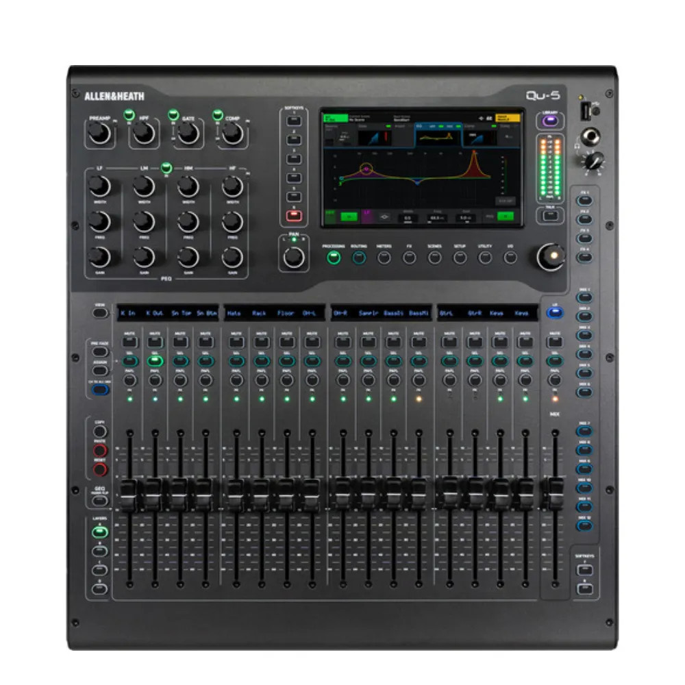 Allen and Heath AH-QU-5 Qu-5 36-Channel / 12-Bus Digital Mixer