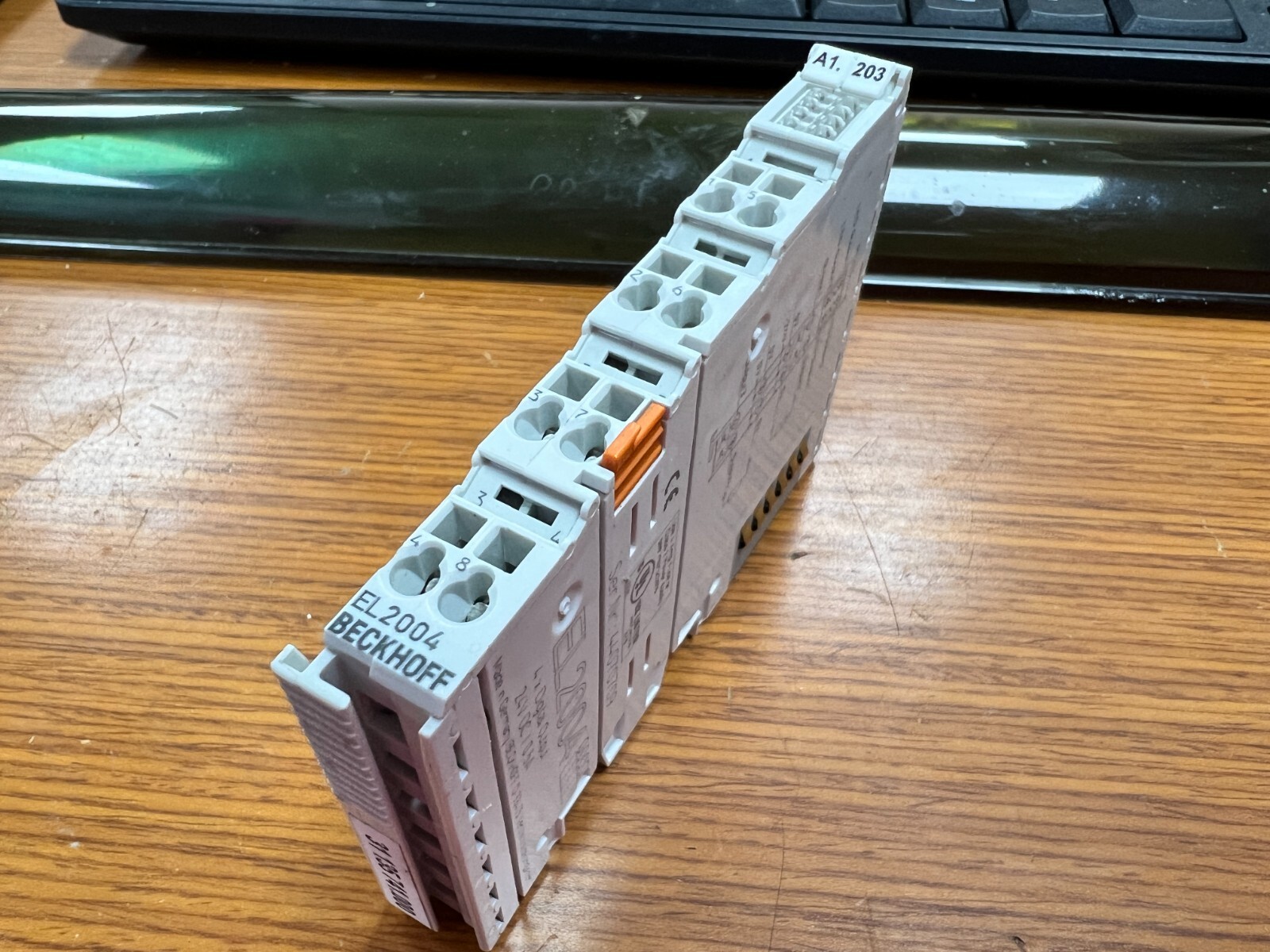 👀 BECKHOFF 4 CHANNEL DIGITAL OUTPUT TERMINAL 24 VDC 0.5 AMP EL2004