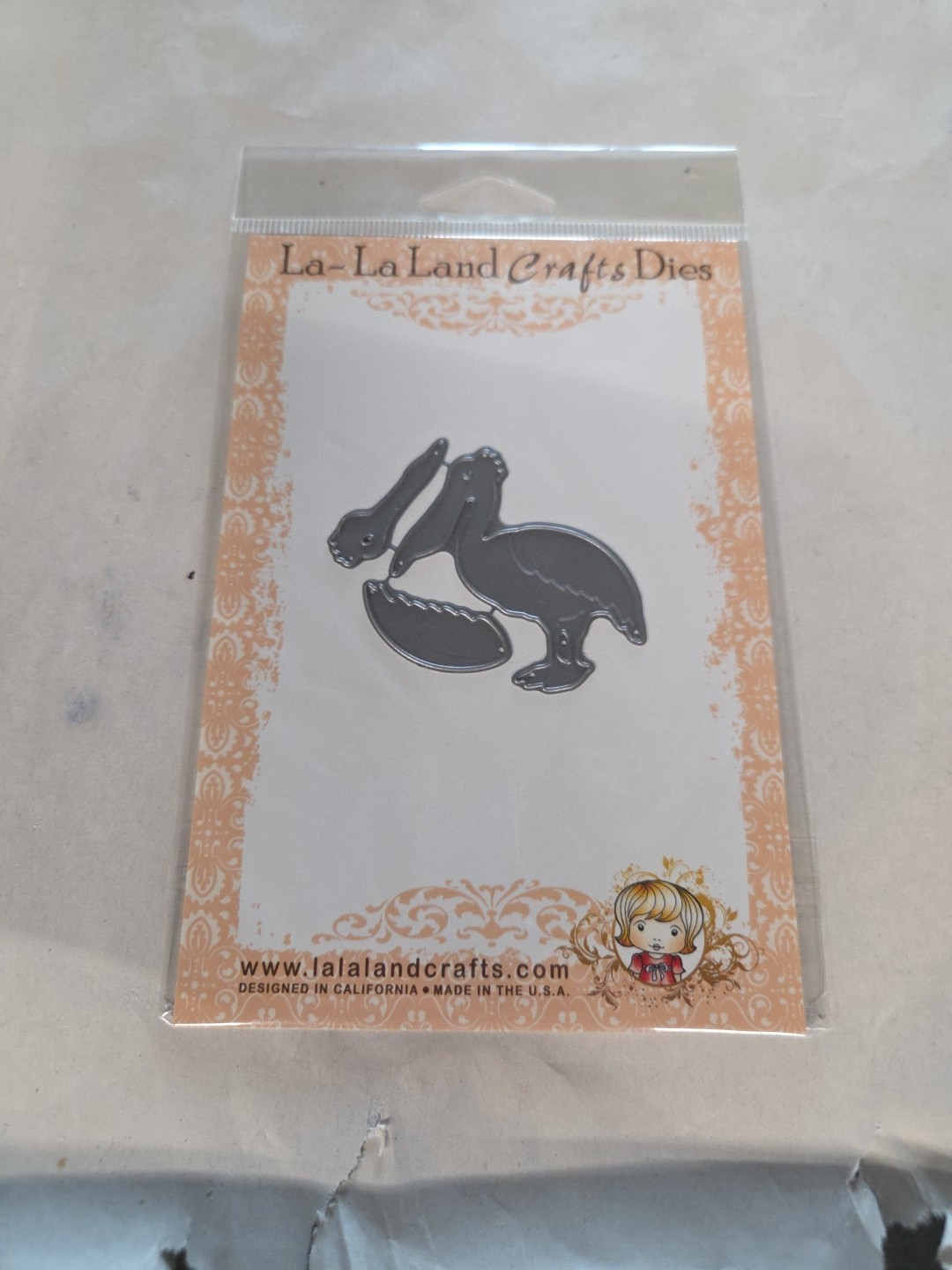 LA-LA LAND CRAFTS - PELICAN DIE - BRAND NEW
