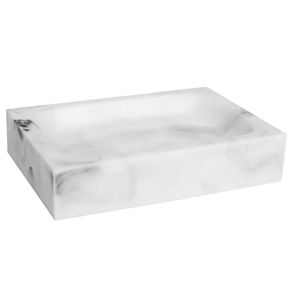 Plaza Soap Dish Bathroom Accessory (1 Piece)