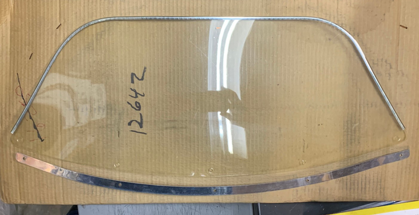 OEM Rupp Snowmobile Windshield #12642 fits 1969 Rupp Sno-Sport