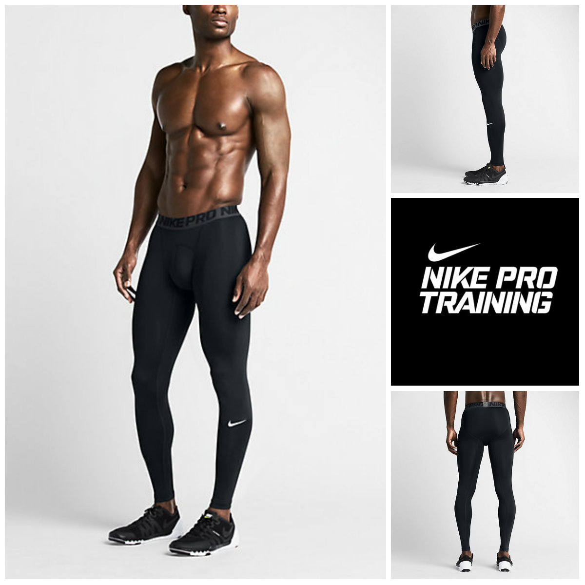 NIKE PRO Mens Compression Training Spandex Tights Base Layer HYPERCOOL/HYPERWARM