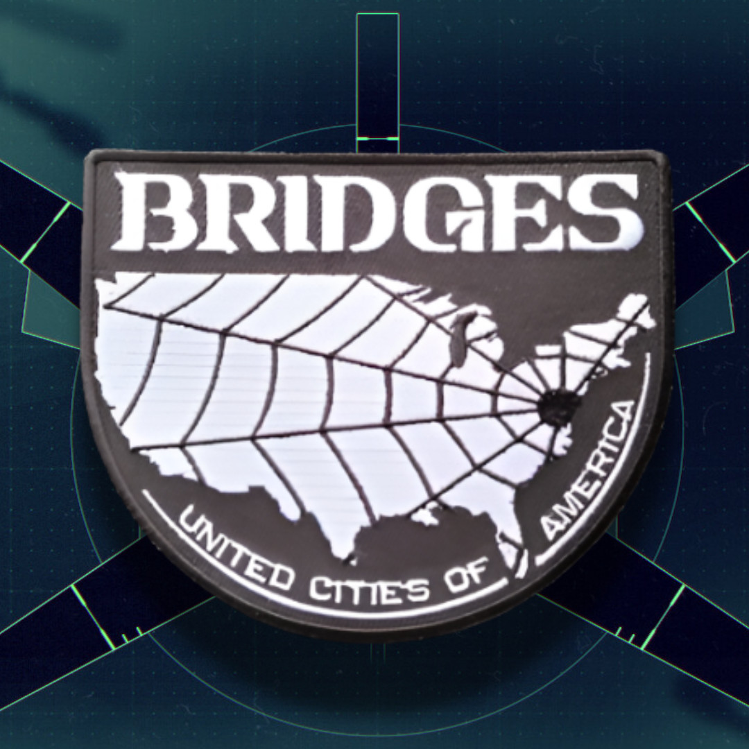 Death Stranding Bridges United States America Game Kojima Morale Airsoft Patch