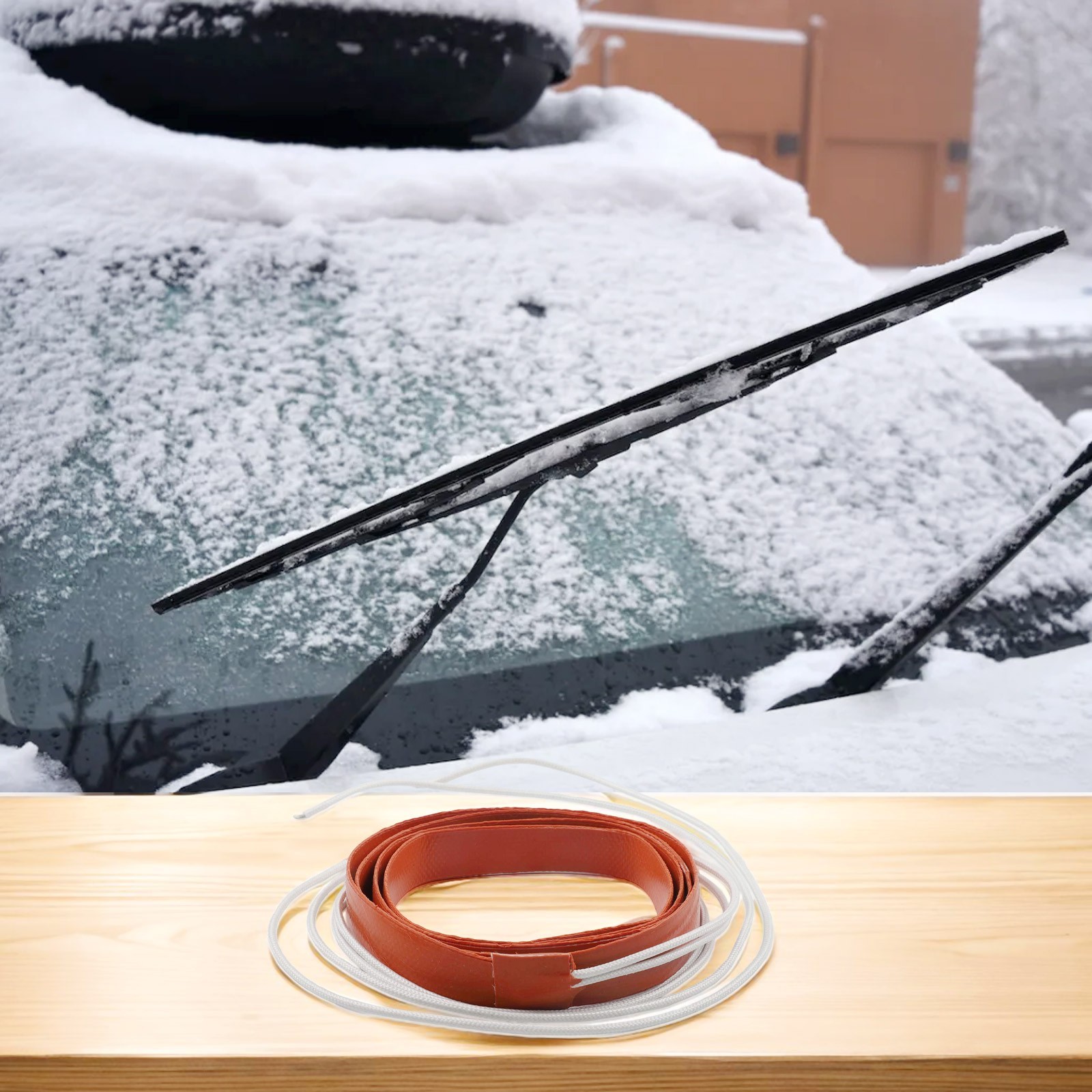 Flexible Silicone 150W Heating Pad for Quick Ice Removal on Windshields