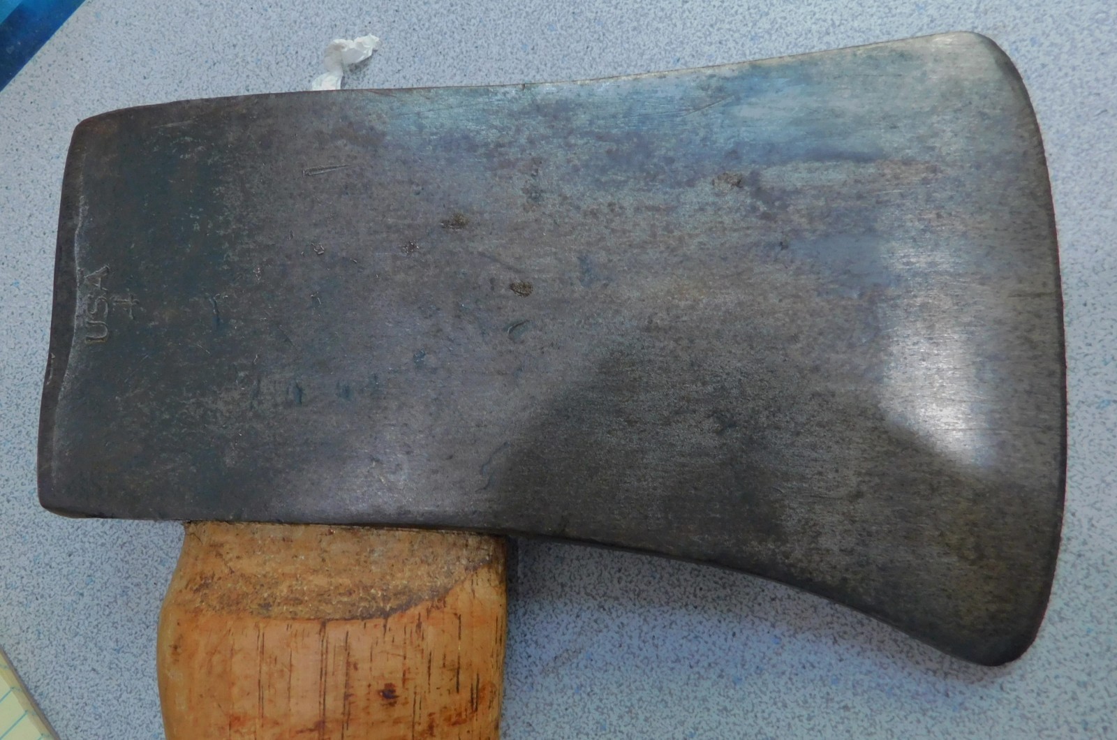 Woodings-Verona Tool Works "WV" logo - 4 lb. Axe  Vintage Dayton Pattern