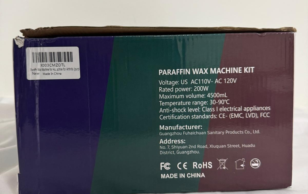NEW Siloon Paraffin Wax Machine Kit (Purple) (F3)