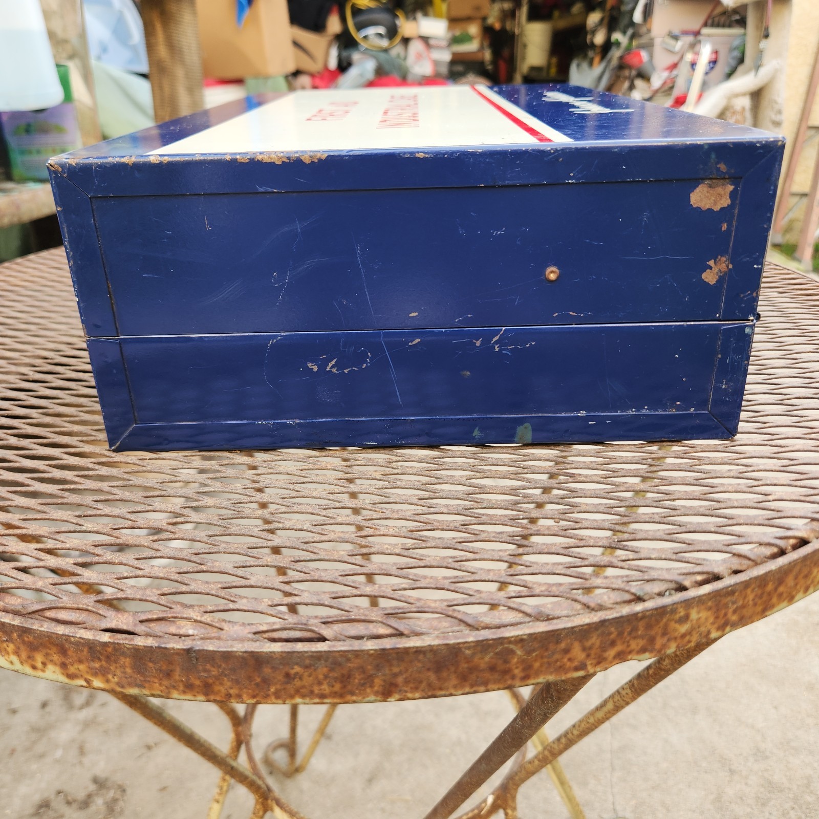 Vintage Johnson & Johnson First Aid Industrial Emergency Case, Empty - used