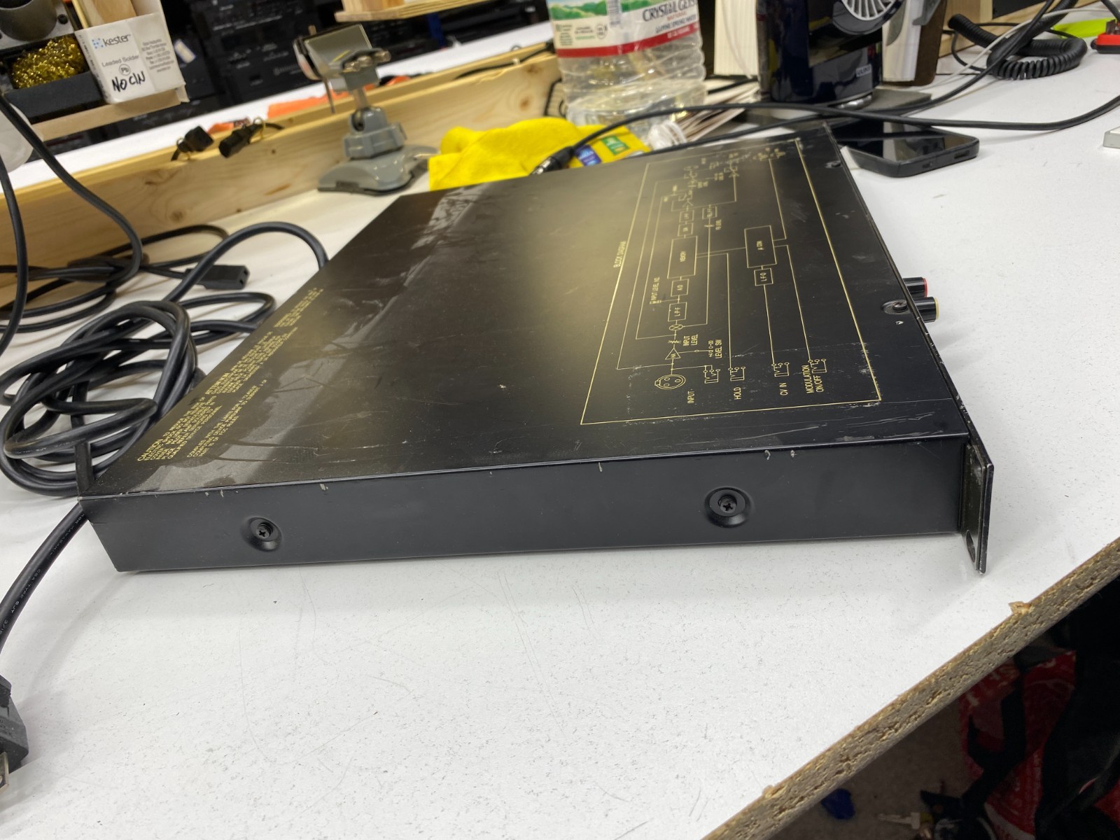 Yamaha D1500 Digital Delay Vintage 19" Rack Effect