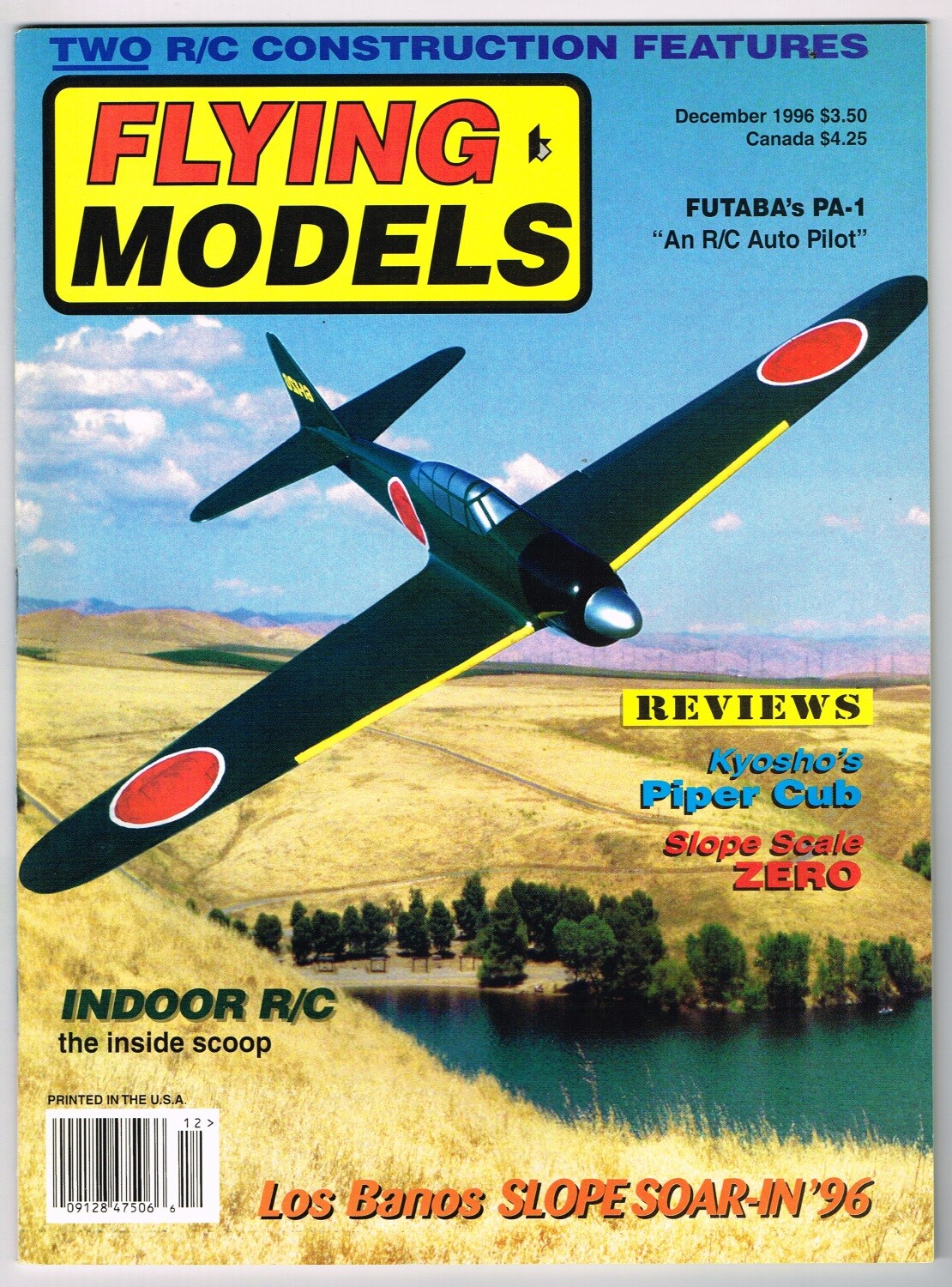 FLYING MODELS Magazine December 1996 Junkers Ju-52/3m: RC Stand Off Scale