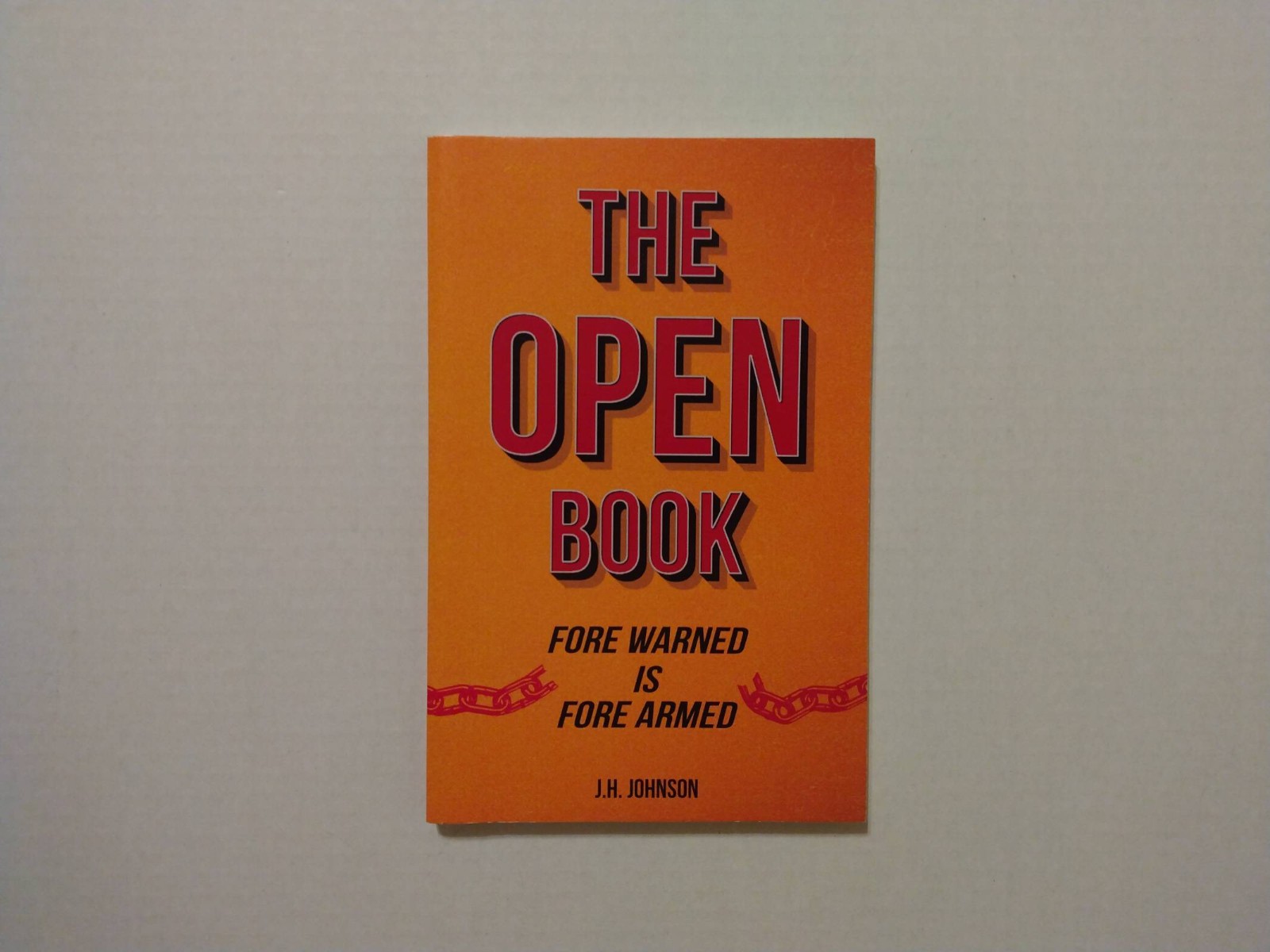 The Open Book by J. H. Johnson - Gambling Cheats and Scams