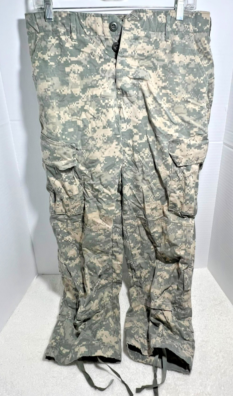 Army Combat Uniform Trousers Small X-Short SPM100-05-D-0410 Button Fly Digital