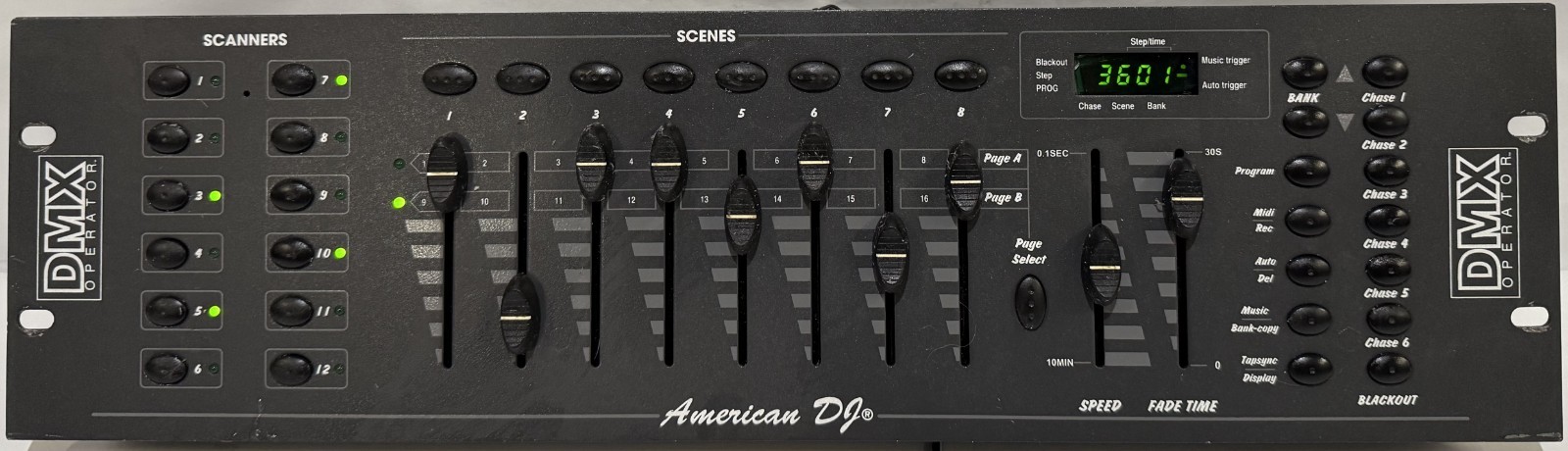American DJ   DMX Operator 192 Channel Lighting Controller