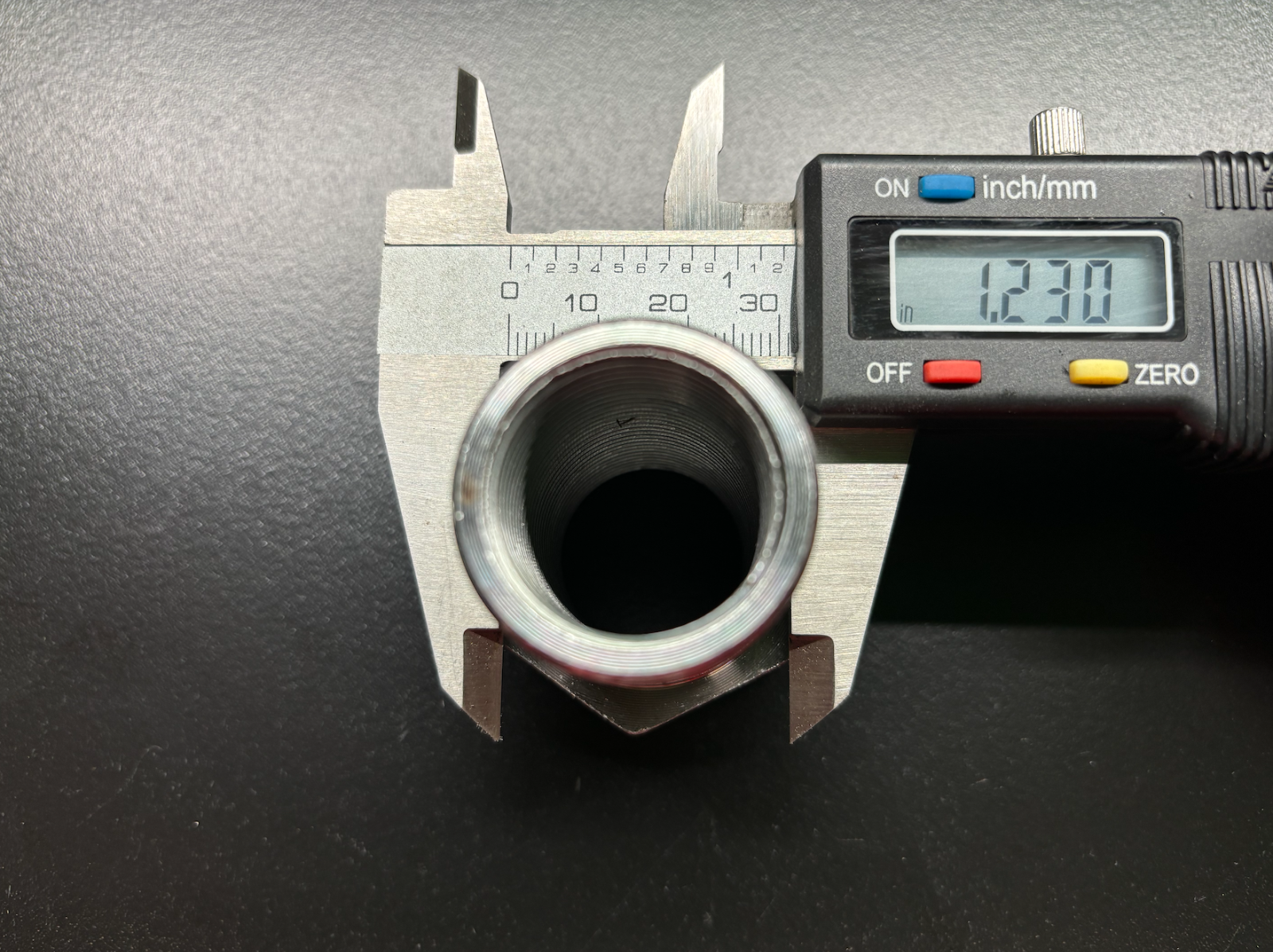Weld In Threaded Bung For Heim Joints ~ 1" - 14 TPI ~ Left + Right Hand PAIR