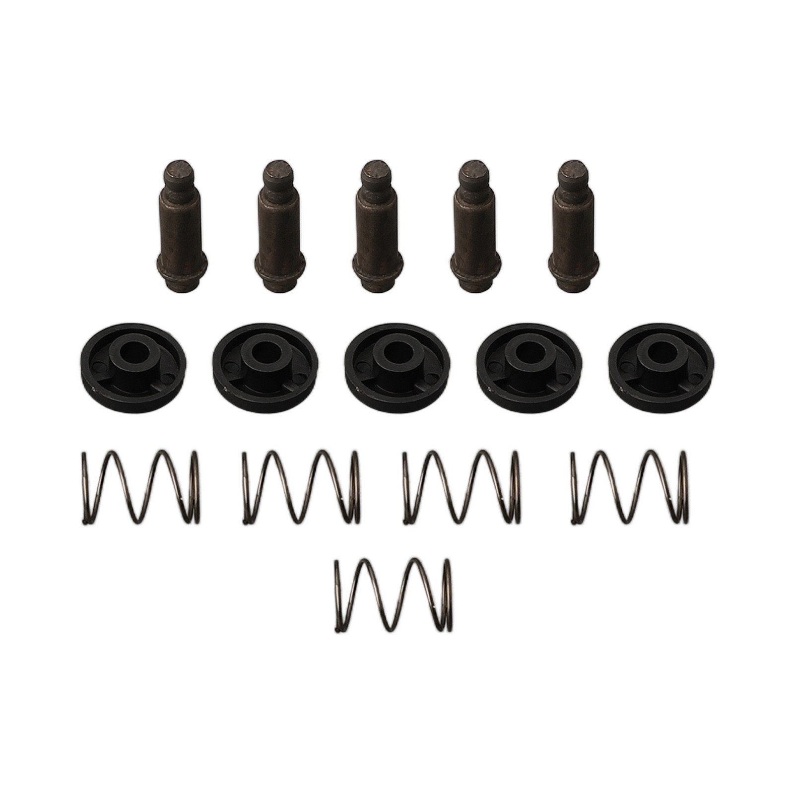 Button Lock Button Plastic Power Tool Self-locking Cap 5 Set Angle Grinder Black