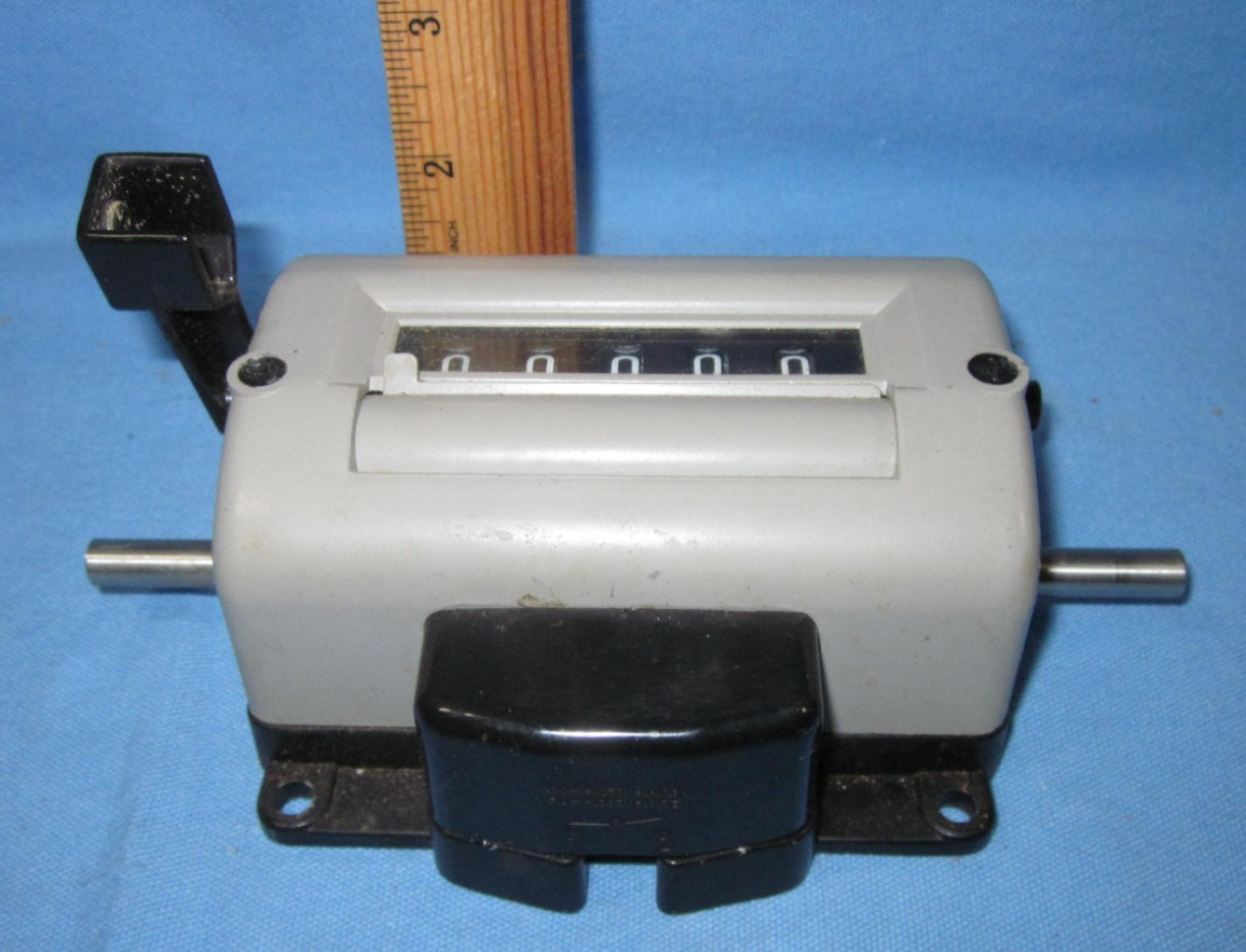 Veeder-Root Mechanical Counter, 5 Digit