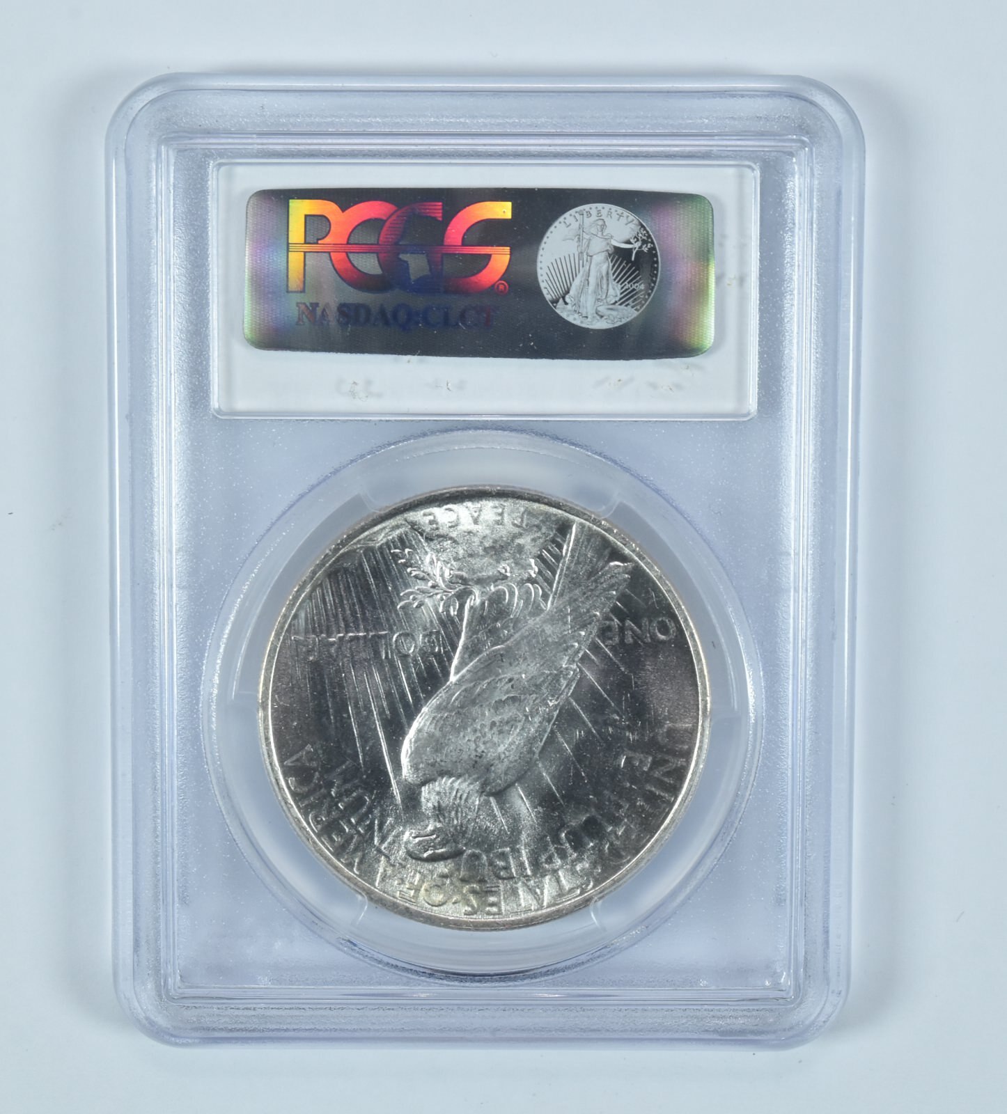 1924 Peace Silver Dollar MS64 PCGS Blue Label